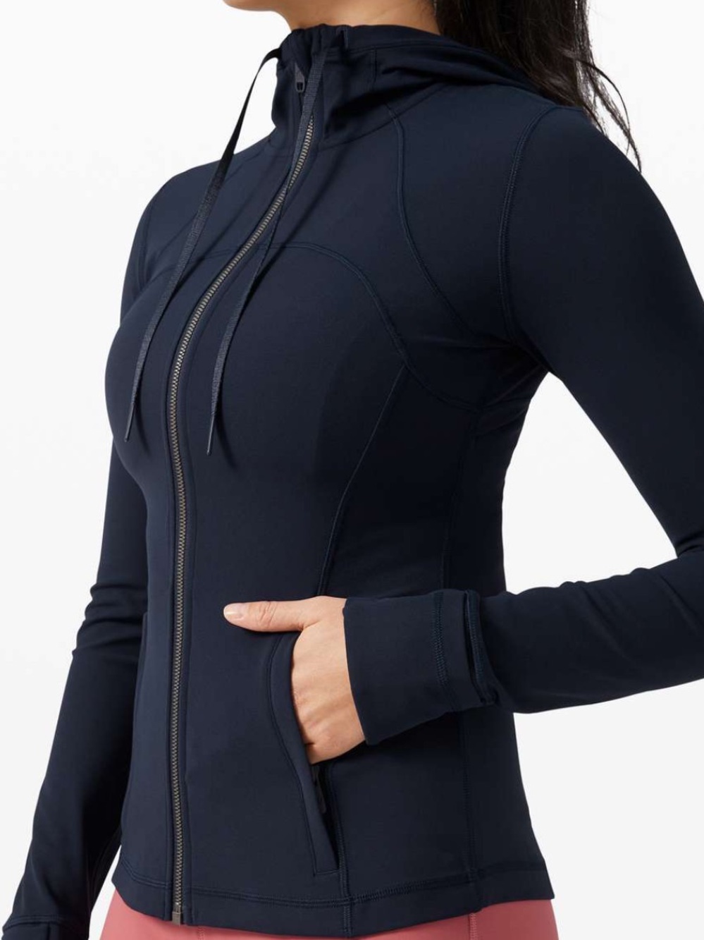 lululemon blue full-zip hoodie jacket